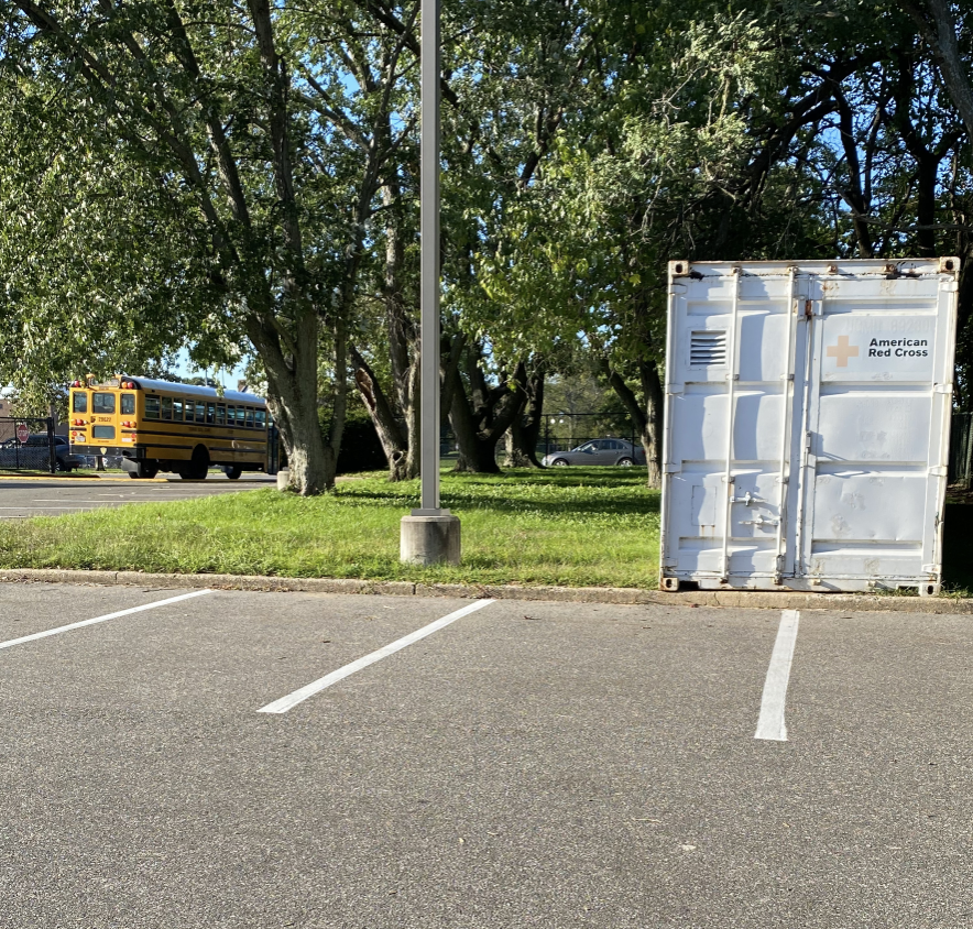 Some students and faculty question NHP's suitability as a Red Cross shelter given NHP's lack of necessities such as showers in an emergency situation.